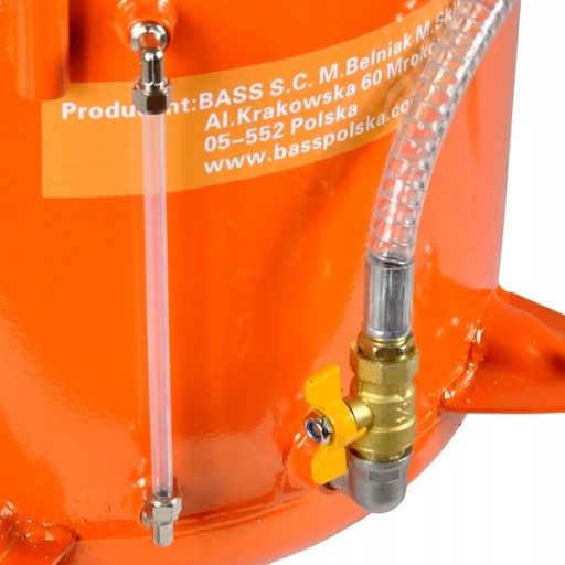 ZLEWARKA 45L DO WYMIANY OLEJU MOTOCYKLI BASS