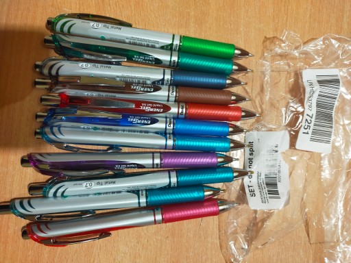 Pentel BL77 ENERGel Черный 1 шт 0,7мм