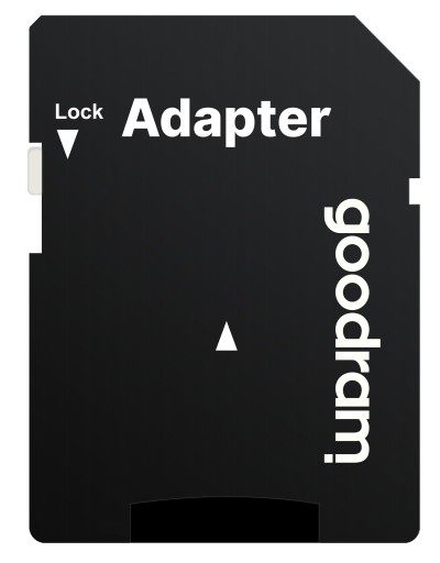 MicroSD Memory Card Goodram 256 ГБ UHS и +Адаптер