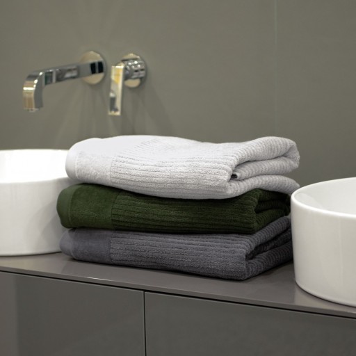 ZWOLTEX 3 Ręczniki SIMPLE zielony 30x50, 50x90 i 70x140 produkt POLSKI