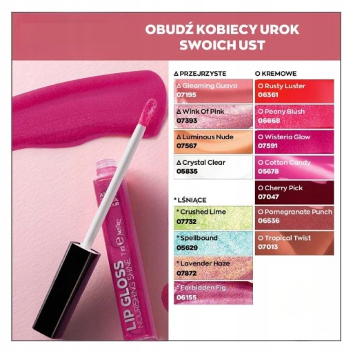 AVON Ultralśniący błyszczyk do ust CRUSHED LIME