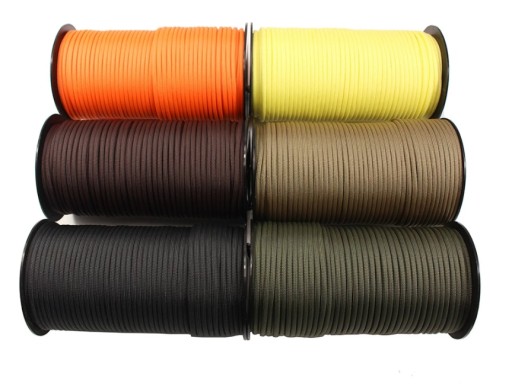PARACORD 550 ОРИГИНАЛЬНАЯ 7 ЖИЛЬНАЯ ВЕРЕВКА КАМУФЛЯЖНАЯ 100м