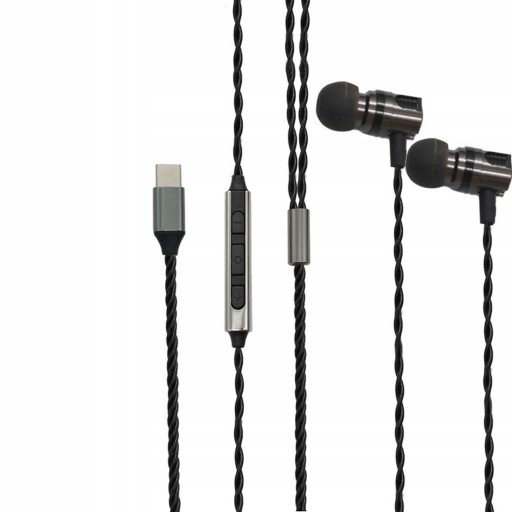 Монитор HiFi стерео наушники-вкладыши типа C