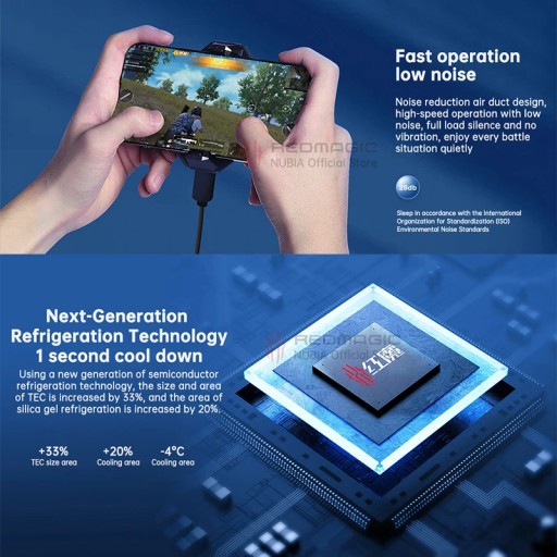 Турбокулер Nubia RedMagic для игрового телефона RedMagic oneplus oppo