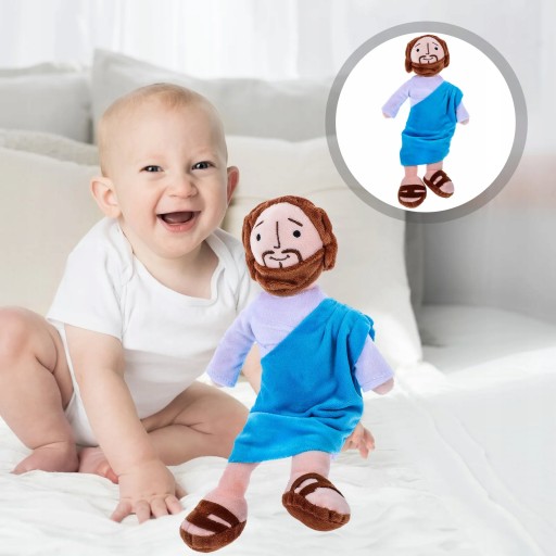 Декоративная фигурка-подушка-игрушка Кукла Иисус