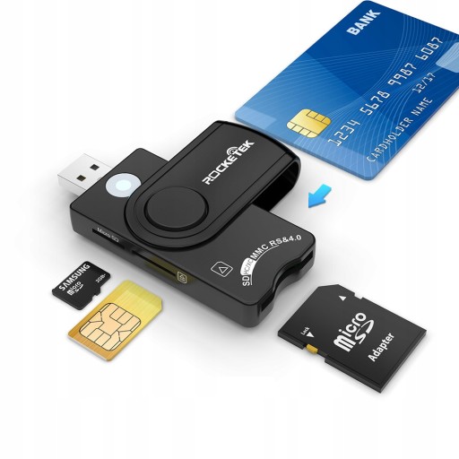 Мультикардридер USB 2.0 Smart SIM MMC Micro SD TFT-карта