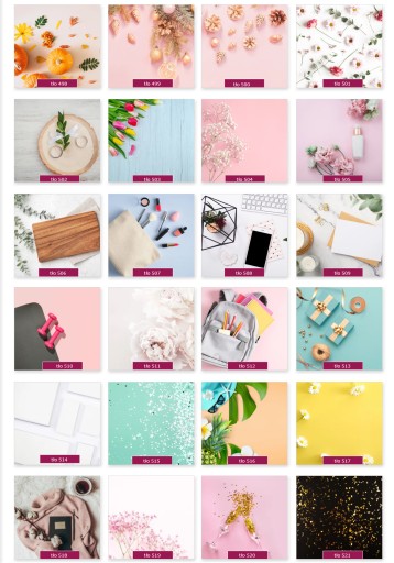 TŁA FOTOGRAFICZNE FLAT LAY 50x50 Blog Instagram
