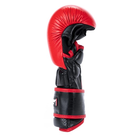 RĘKAWICE DO MMA TRENINGOWE CHWYTNE GRAPPLINGOWE PREMIUM NA WOREK BUSHIDO L