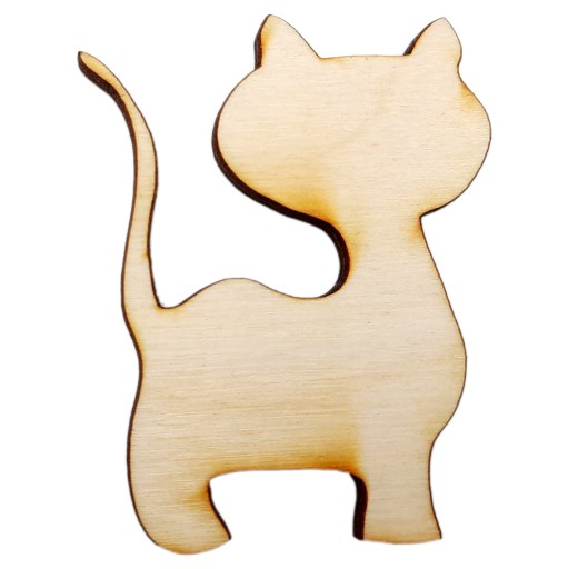 КОШКА, ДЕКОР ИЗ ФАНЕРЫ, кот - декупаж