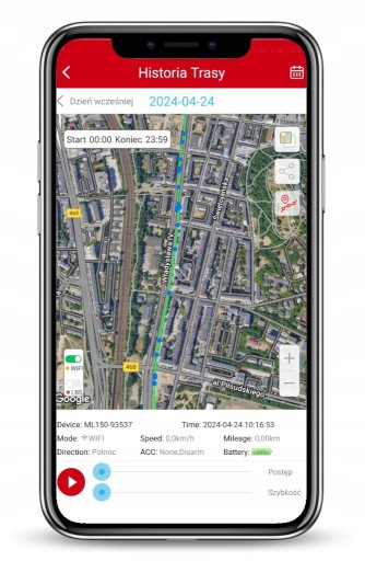 Lokalizator GPS podsłuch draVires duży akumulator magnes do samochodu