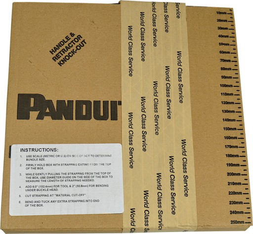 Лента PANDUIT 15,9 мм 61 м из НЕРЖАВЕЮЩЕЙ стали