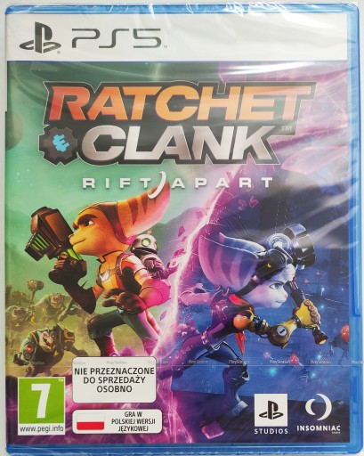 RATCHET & CLANK RIFT APART PL ПЛЕНКА — PS5