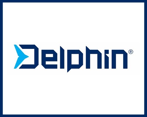Плавающий ремешок для очков Delphin SWIM, черный