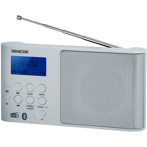 Radioodbiornik Przenośny Sencor DAB+ 1000 mAh BT