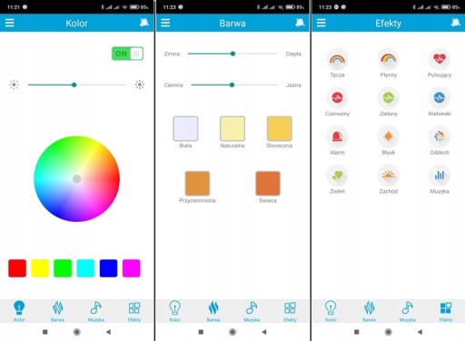 СВЕТОДИОДНАЯ RGB ЛАМПА 48 Вт BLUETOOTH ДИНАМИК + ПУЛЬТ ПУЛЬТА ДУ