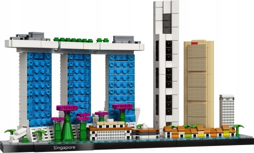 LEGO Architecture 21057 Архитектура Сингапура