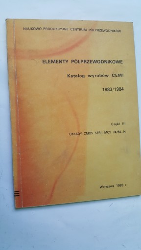 «ПОЛУПРОВОДНИКОВЫЕ ЭЛЕМЕНТЫ, ЧАСТЬ 3, КМОП-УСТРОЙСТВА MCY 74/64…N СЕРИИ»»