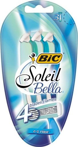 Бритвенный станок Soleil Bella Blister 3 – точное и эффективное бритье