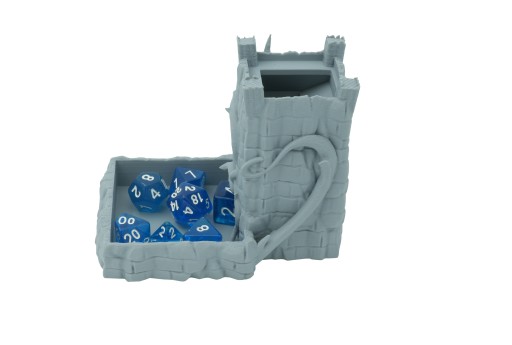 Башня для игры в кости - Dice Tower Светло-серый