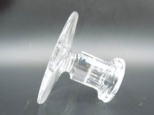 стеклянный подсвечник HS Zawiercie PRL