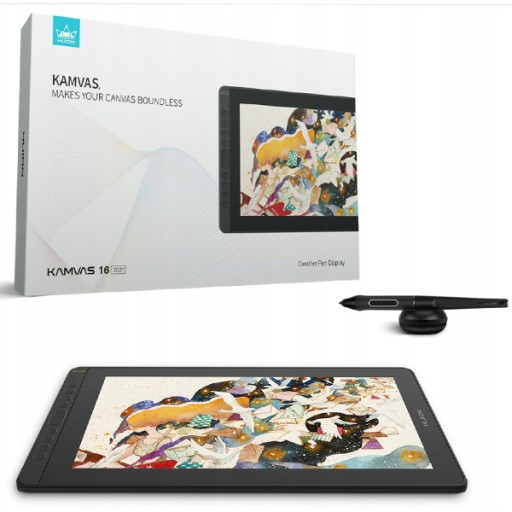 Huion kamvas 16 2021 Графический ЖК-планшет