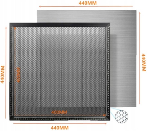 Atomstack S40 PRO Nowa Grawer laserowa 400*400mm 48W DIY PL+R3 PRO +XL Pad