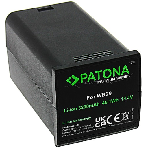 Аккумулятор PATONA Premium Godox AD200