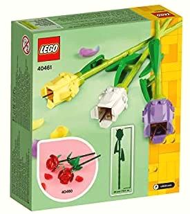 Оригинальные кубики «Тюльпаны» LEGO 40461, 111 деталей, НОВИНКА
