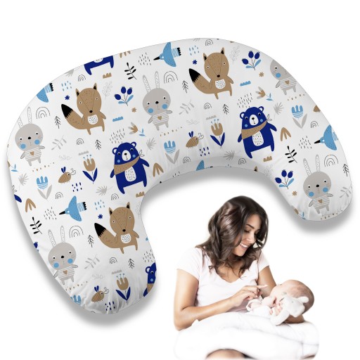 ПОДУШКА ДЛЯ КОРМЛЕНИЯ MOON CROSSING BEAN +POSZ W47