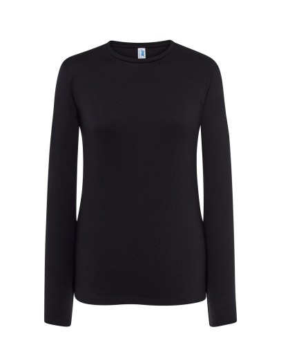 Футболка ЖЕНСКАЯ 150LS с длинными рукавами XXL BK