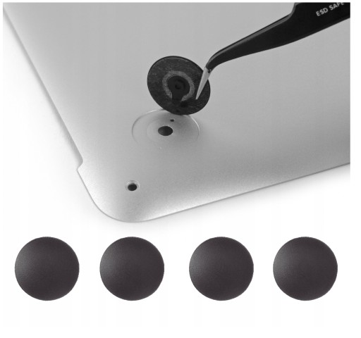 КРЫШКА НОЖОК Комплект нижних ножек для MacBook Pro A1398/A1425/A1502, полный комплект