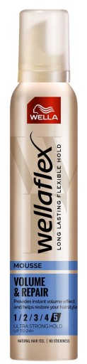 Wellaflex Volume & Repair pianka do włosów