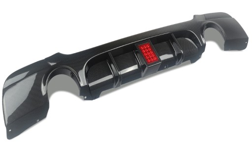 Вставка спойлера в диффузор BMW E92 E93 CARBON