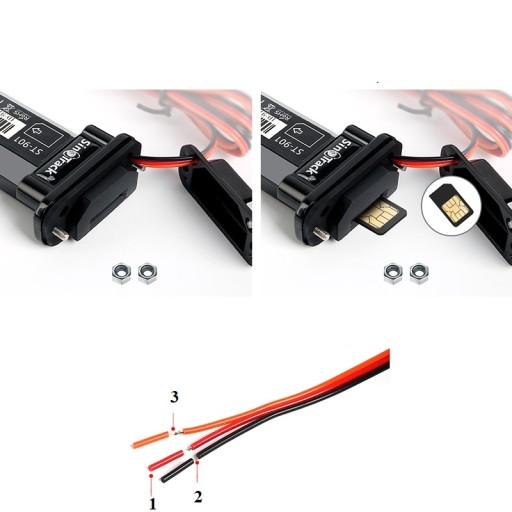 Sinotrack ST-901 GPS трекер для автомобиля, ТС, 2G SIM-карта, польское меню
