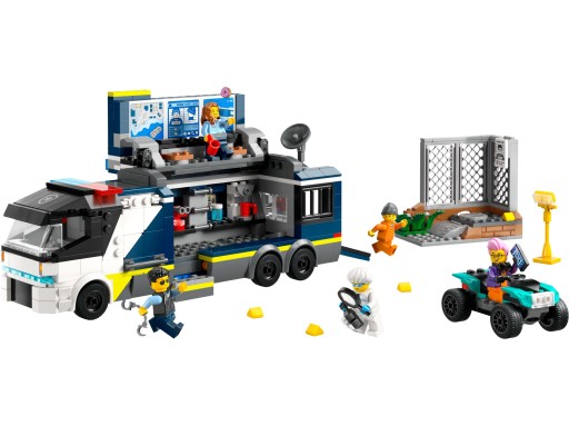 LEGO City 60418 Полицейский грузовик с криминальной лабораторией