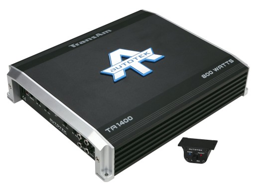 Autotek TA1400 — 1-канальный моноблочный усилитель с дистанционным управлением 800 Вт Макс. 400 Вт RMS