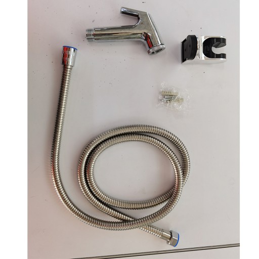 BIDETTA KOMPLET BIDET BIDETKA WIELOFUNKCYJNY RĄCZKA + 1.5M WĄŻ