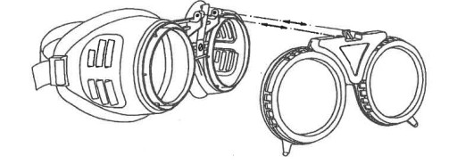 Okulary spawalnicze OS-10 POMET