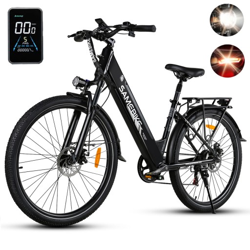 Rower Elektryczny Damski/Męski 250W 15AH 90KM Samebike 27,5