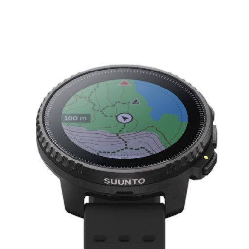 Suunto Вертикальный GPS-приемник с пульсометром Baro, полностью черный