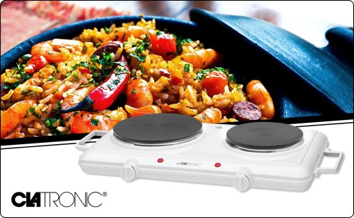 ЭЛЕКТРИЧЕСКАЯ ПЛИТА С ДВУМЯ КОНФОРМАМИ Clatronic DKP 35