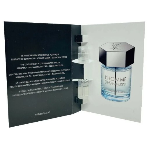 Yves Saint Laurent L'homme Cologne Bleue 1,2 мл