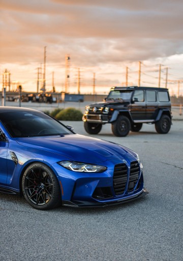 ЮБКА БАМПЕРА VORSTEINER CARBON BMW M3 G80 M4