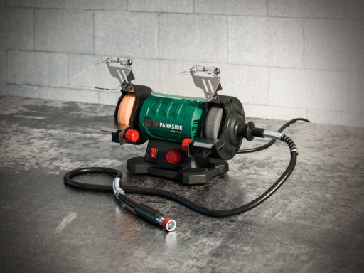 PARKSIDE Двойная шлифовальная машинка PDFW 120 A2, 120 Вт Ø75 x 20 мм + аксессуары