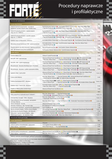 Forte Fuel System Cleaner Advanced – Бензин