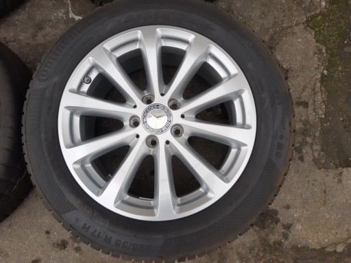 MERCEDES E W213 ЗИМНИЕ КОЛЕСА ДИСКИ ШИНЫ 225 55 17 CONTINENTAL WINTER TS850P