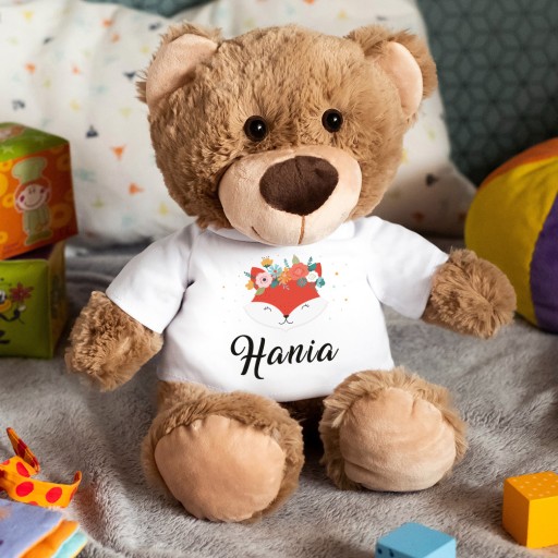 МИШКА ТЕДДИ С ИМЕНЕМ ПОДАРОК ​​НА ДЕНЬ ДЕТИ