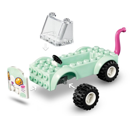 LEGO Friends Samochód do pielęgnacji kotów 41439