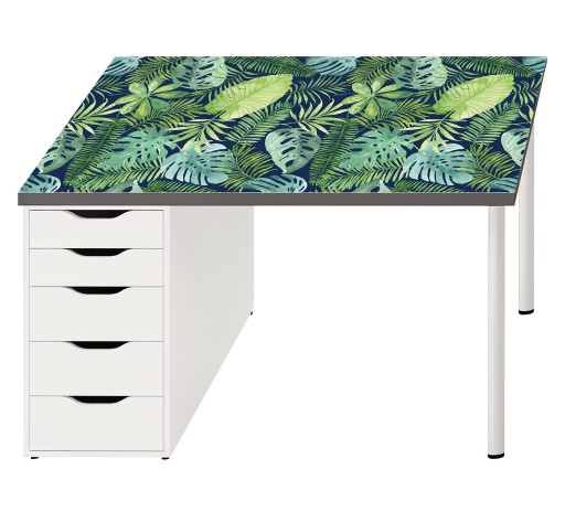 Podkładka na biurko micke 73x50 liście monstera