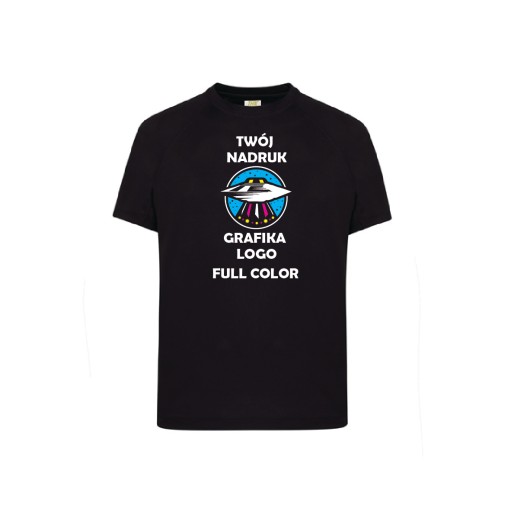 10 x T-Shirt Sport męski TWÓJ NADRUK full color
